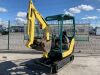 2007 Yanmar SV15 Mini Excavator c/w 3 x Buckets - 2