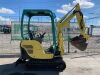 2007 Yanmar SV15 Mini Excavator c/w 3 x Buckets - 6