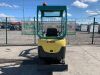 2007 Yanmar SV15 Mini Excavator c/w 3 x Buckets - 9