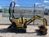 2016 Yanmar SV08 Mini Excavator c/w 3 x Buckets - 5