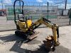 2016 Yanmar SV08 Mini Excavator c/w 3 x Buckets - 7