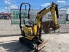 2016 Yanmar SV08 Mini Excavator c/w 3 x Buckets - 8