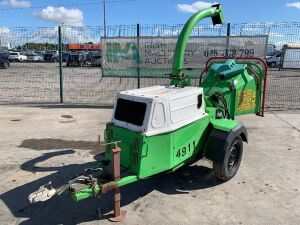 2007 Greenmech EC16-23MT Fast Tow Diesel Woodchipper