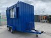 Twin Axle Fast Tow Welfare Unit c/w Canteen - 7