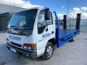 1999 Isuzu NPR 65 Turbo Recovery Truck