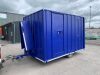 12 x 7 Fast Tow Single Axle Welfare Unit