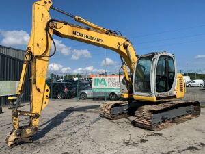 2009 New Holland Kobelco E135SR-1ES Zero Tail Excavator