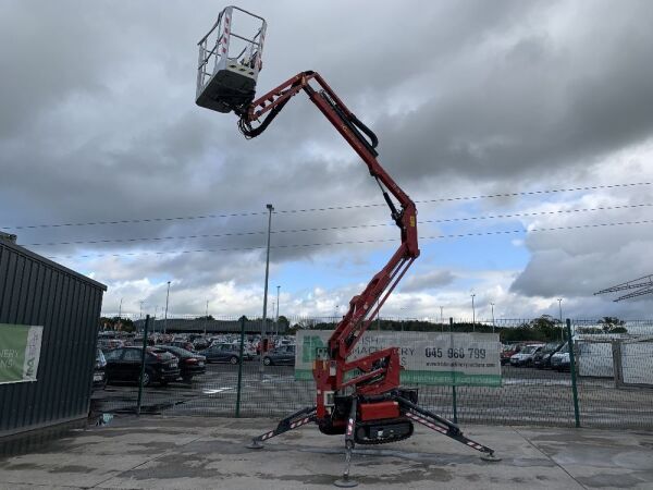 2007 Hinowa Goldlift 14.70 Tracked Articulated Spider Boom Lift