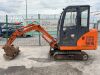 1.8T Mini Excavator c/w 3 x Buckets - 4