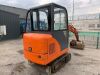 1.8T Mini Excavator c/w 3 x Buckets - 9