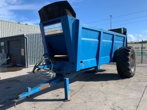 14T Single Axle Rear Discharge Muck Spreader