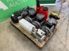 Pallet To Contain 3 x Compressor Pumps - Hydraulic Motor - Power Washer & Sprayer - 3