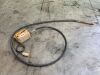 UNRESERVED Enar 110v Concrete Poker Unit & Hose