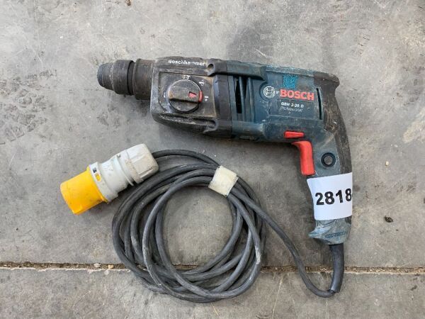 UNRESERVED Bosch GBH 2-20D 110v SDS Drill