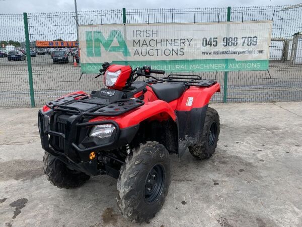 UNRESERVED 2021 Honda TRX520FA 4WD Auto Quad