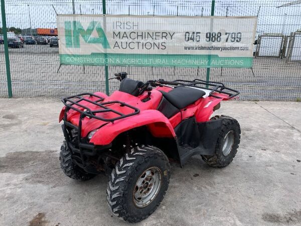 UNRESERVED 2007 Honda TRX420FM Auto Quad