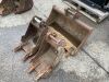 3 x Mini Digger Buckets - 25mm Pins - 2