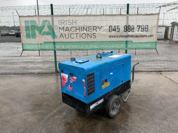 UNRESERVED Stephill SSD10000 10KVA Portable Diesel Generator