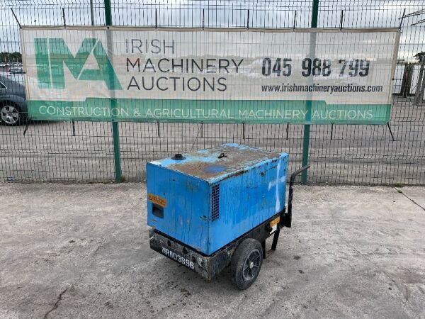 UNRESERVED Stephill SSD6000 6KVA Portable Diesel Generator