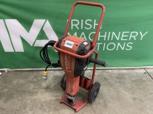 Hilti TE3000AVR 110v Demolition Hammer On Trolley