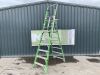 UNRESERVED Little Giant 3.2M 7 Step Fibreglass Podium Ladder