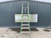 UNRESERVED Little Giant 3.2M 7 Step Fibreglass Podium Ladder - 3