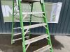 UNRESERVED Little Giant 3.2M 7 Step Fibreglass Podium Ladder - 5