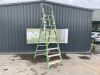 UNRESERVED Little Giant 3.2M 7 Step Fibreglass Podium Ladder - 2