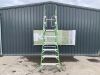 UNRESERVED Little Giant 3.2M 7 Step Fibreglass Podium Ladder - 3