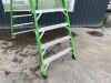 UNRESERVED Little Giant 3.8M 8 Step Fibreglass Podum Ladder - 4