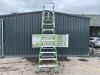 UNRESERVED Little Giant 3.8M 8 Step Fibreglass Podum Ladder - 3