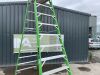 UNRESERVED Little Giant 4.4M 10 Step Fibreglass Podum Ladder - 5