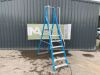 UNRESERVED Lyte 2.47M 7 Step Fibreglass Platform Ladder - 2