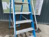 UNRESERVED Lyte 2.47M 7 Step Fibreglass Platform Ladder - 5