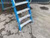 UNRESERVED Lyte 2.47M 7 Step Fibreglass Platform Ladder - 4