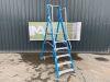 UNRESERVED Lyte 2.26M 6 Step Fibreglass Platform Ladder - 2