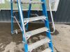 UNRESERVED Lyte 2.26M 6 Step Fibreglass Platform Ladder - 5