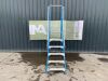 UNRESERVED Lyte 2.26M 6 Step Fibreglass Platform Ladder - 3