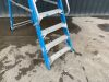 UNRESERVED Lyte 2.26M 6 Step Fibreglass Platform Ladder - 4