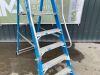 UNRESERVED Lyte 2.26M 6 Step Fibreglass Platform Ladder - 5