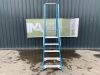 UNRESERVED Lyte 2.26M 6 Step Fibreglass Platform Ladder - 3