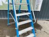 UNRESERVED Lyte 2.26M 6 Step Fibreglass Platform Ladder - 5