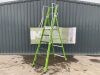 UNRESERVED Little Giant 2.88M 6 Step Fibreglass Platform Ladder