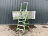 UNRESERVED Little Giant 2.6M 4 Step Fibreglass Platform Ladder