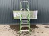 UNRESERVED Little Giant 2.6M 4 Step Fibreglass Platform Ladder - 3