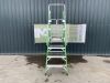 UNRESERVED Little Giant 2.6M 4 Step Fibreglass Platform Ladder - 3