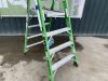 UNRESERVED Little Giant 2.6M 4 Step Fibreglass Platform Ladder - 4