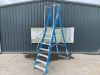 UNRESERVED Lyte 2.7M 8 Step Fibreglass Platform Ladder