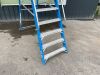 UNRESERVED Lyte 2.7M 8 Step Fibreglass Platform Ladder - 4