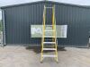 UNRESERVED Clow 1.68M 6 Step Fibreglass Platform Ladder - 3